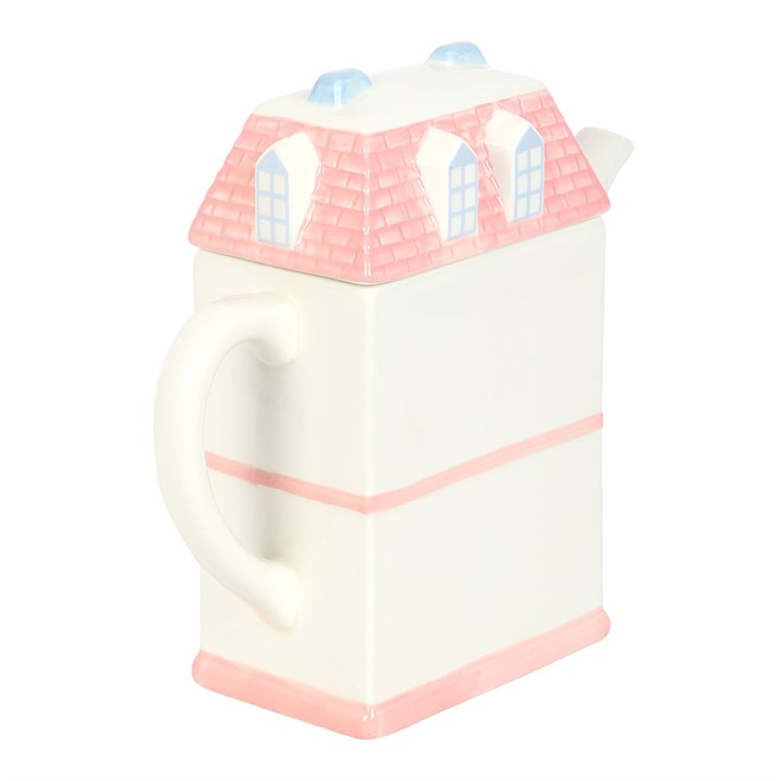 Pastel House Shaped Teapot 5 SW 282254