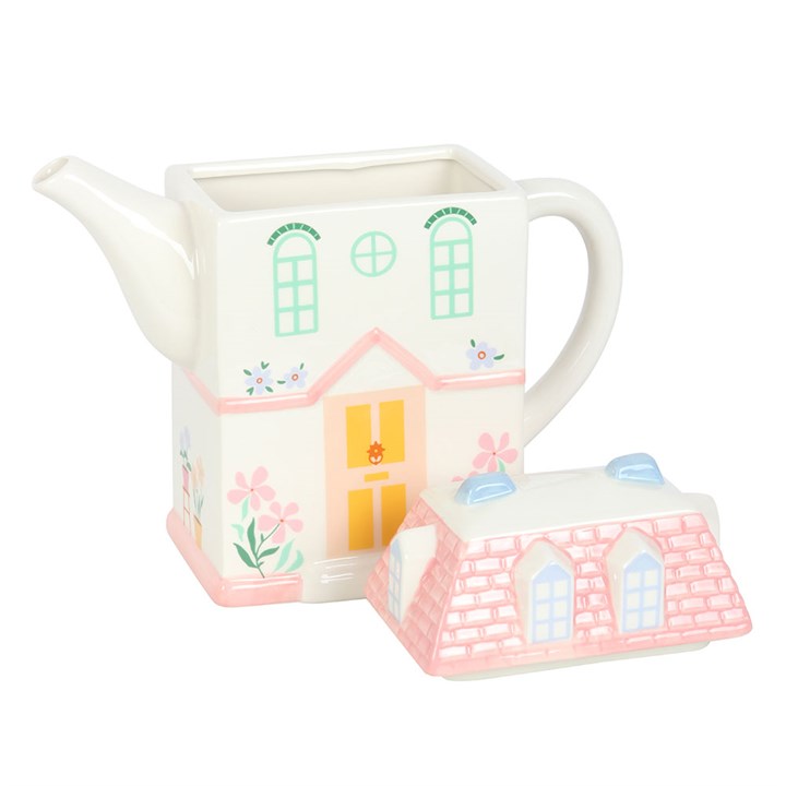 Pastel House Shaped Teapot 6 SW 282255