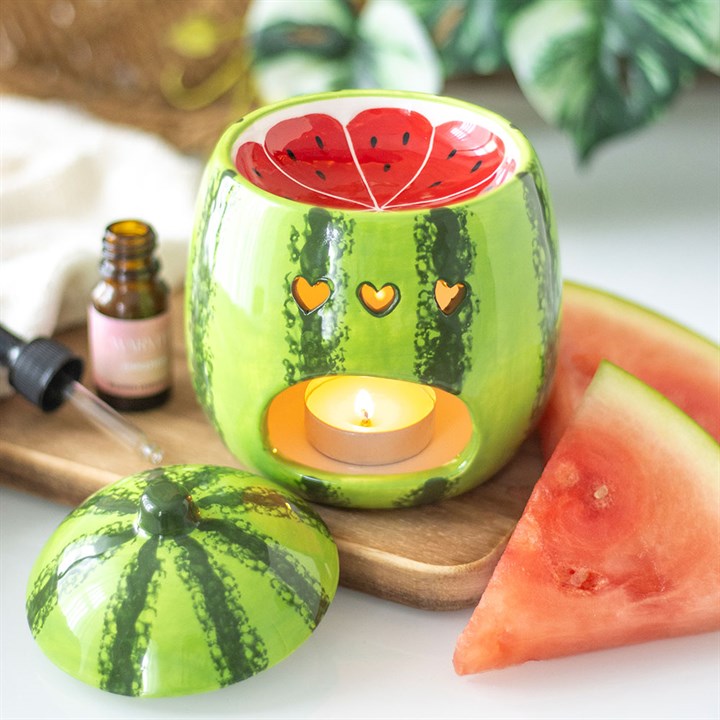 Watermelon Oil Burner and Wax Warmer 1 Watermelon Oil Burner and Wax Warmer