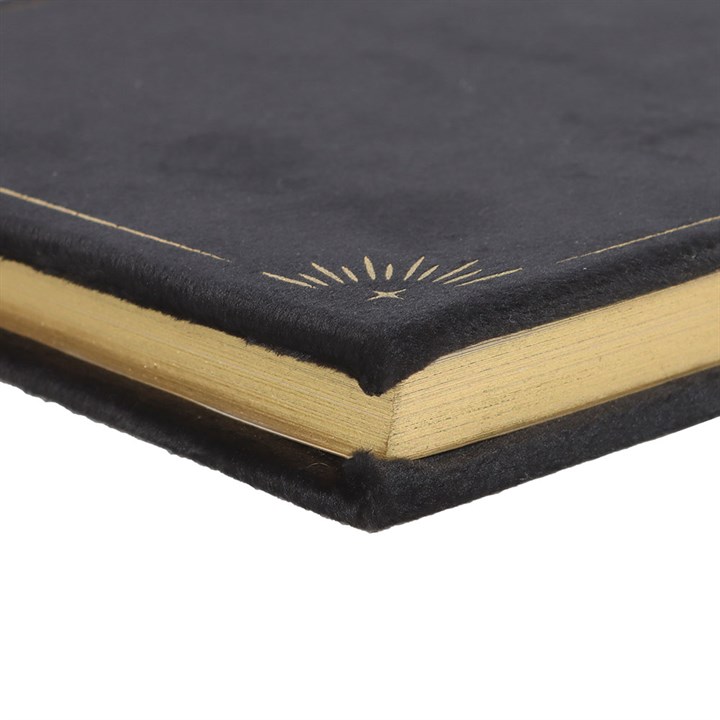 Book of Shadows Journal with Black Obsidian Crystal Pen 5 WA 303254