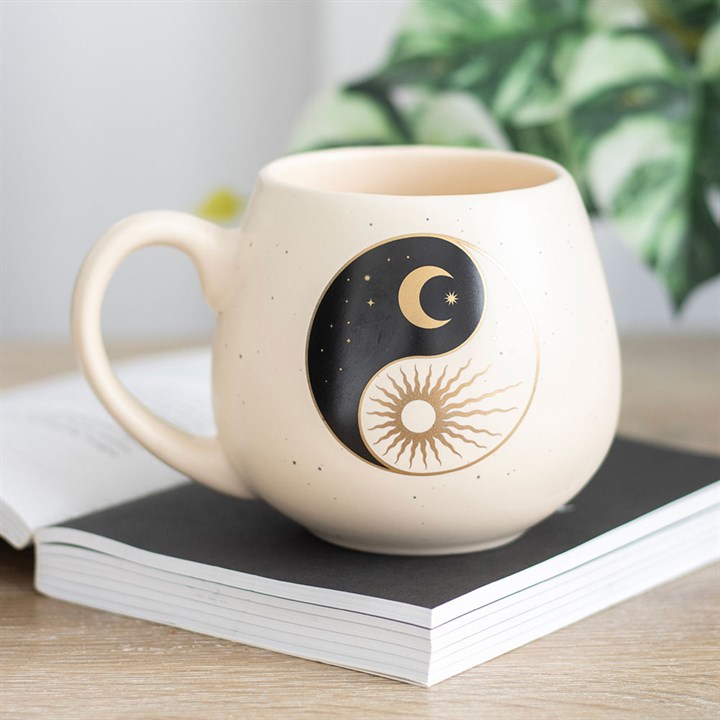 Yin Yang Rounded Mug 1 Yin Yang Rounded Mug